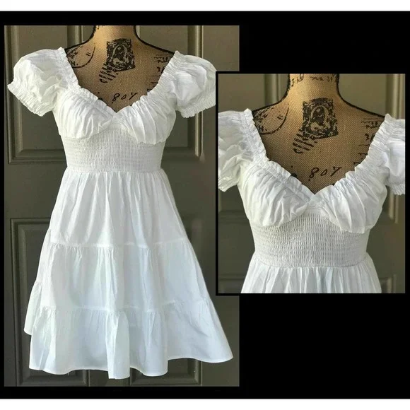 Princess Polly White DANIELA Mini dress - Picture 3 of 6